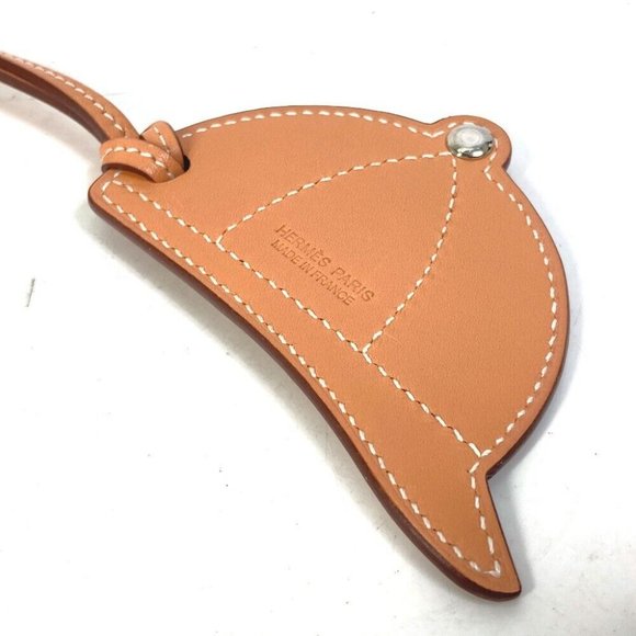 Auth HERMES paddock bombay charm charm Bag Charm Leather purple - Picture 7 of 7